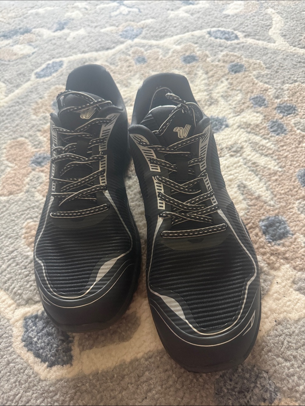 Varsity encore 2  Black Athletic Running Shoes with Gray Accents size 10